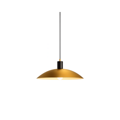 Pendant Lamp – Brass & Black