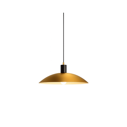 Pendant Lamp – Brass & Black