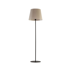 Chicago Linen Floor Lamp – Black