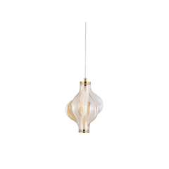 Elva Brass 8W Hanging Lamp LED