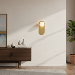 Wall Lamp Iron & Glass L125 W9125 H315MM Gold