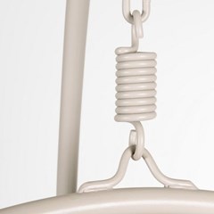 Hang Armchair With Cushion - Beige & Light Grey