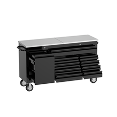 61 Inch 9 Drawers Tool Chest – Black
