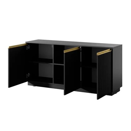 Sideboard 3 Doors – Black