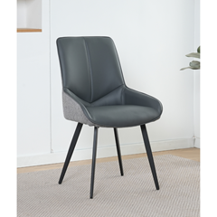 Grey Dining Chair PU