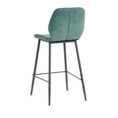 Barstool Microfiber Blue