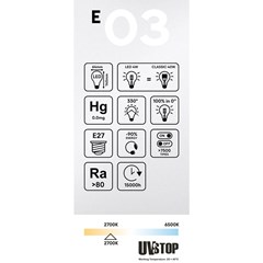 E27 Bulb 4W 2700K