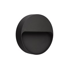 Black Plastic Wall Light  IP65