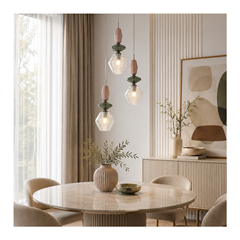 Zen Pendant Lamp – Brown & Cognac