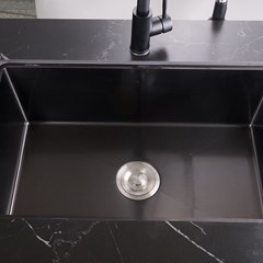 High-End Outdoor Kitchen - Black
