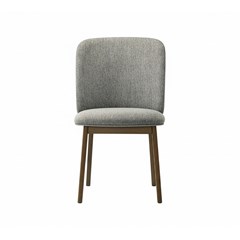 Walnut Chair – Light Grey & Walnut