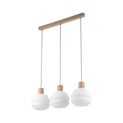 Pendant Lamp 3xE27 – White & Sabia
