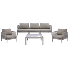 Outdoor Sofa Set Of 4 - Taupe