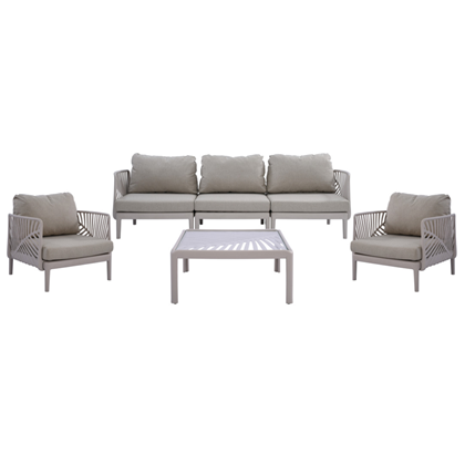 Outdoor Sofa Set Of 4 - Taupe