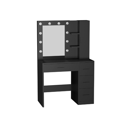 Dressing Table - Black 90X45X140cm