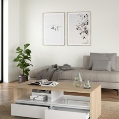 Next Coffee Table With 2 Drawers