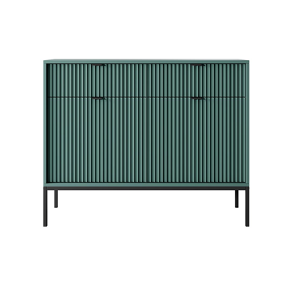 Sideboard 2 Doors 2 Drawers - Green
