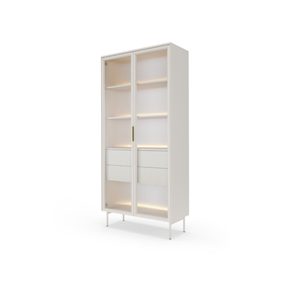 Tall Cabinet 2D2s – Cashmere