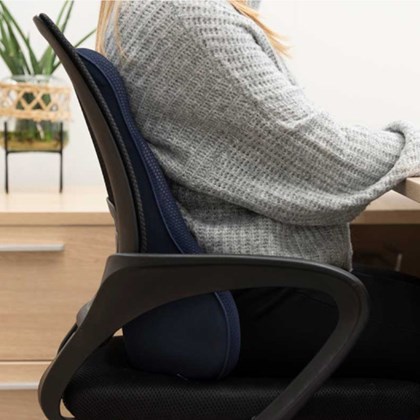 Back Support Cushion - Grey