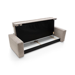 3-Seater Sofa Bed – Beige