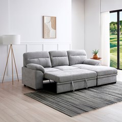 Light Grey Corner Sofa