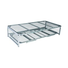 Split Folding Bed with Wheels 90x200 & 80x190