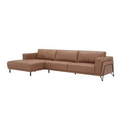 Sofa 2-Seater with CHL Left 3.5 - Brown
