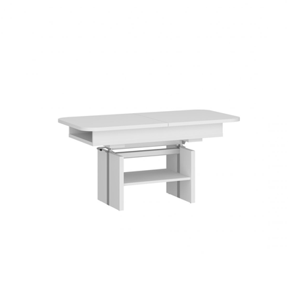Table 110-150 With Lift – Alpine White