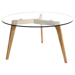 Round Glass Table