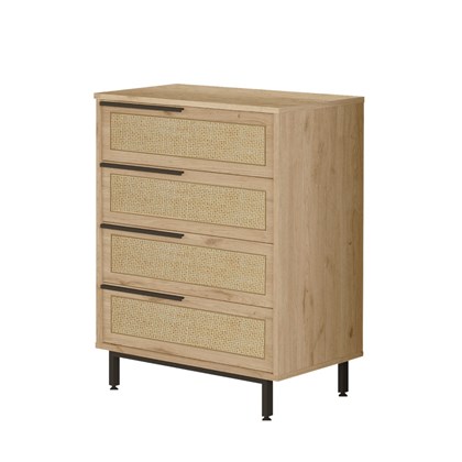 Chest of Drawers Rattan Print
