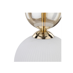 Sophia Cognac White Hanging Lamp