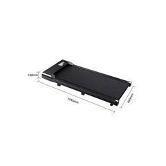 Compact Black Treadmill