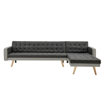 Corner Sofa Bed Grey