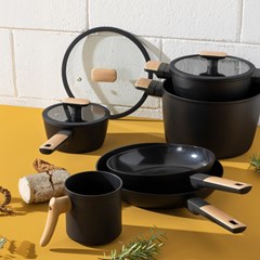 11pcs Ceramic Inner Cookware Set