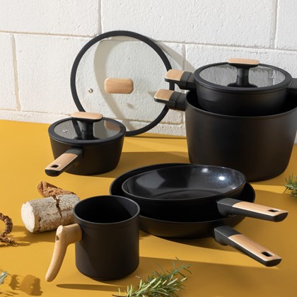 11pcs Ceramic Inner Cookware Set