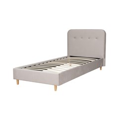 Upholstery Bed 90x200cm - Cashmere
