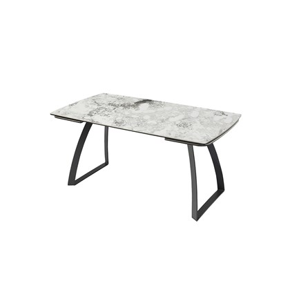 Grey Dining  Table Extendable