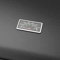 4 Burner Gas Grill Black