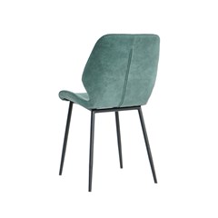Dining Chair Microfiber - Petrol Blue