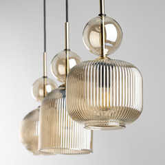 Cognac Hanging Lamp – 3xE14