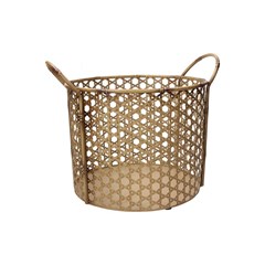 Big Basket 29h cm Metal Brown
