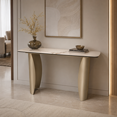 Console Table 120x40x76 cm – Golden Champagne