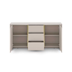 Sideboard – 3 Drawers & 2 Doors, Cashmere