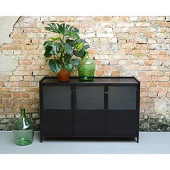 Black Steel Sideboard