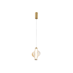 Elva Brass 8W Hanging Lamp LED