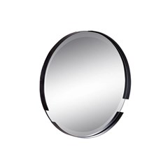 Mirror Black Metal Decoration