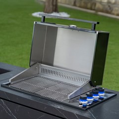 High-End Outdoor Kitchen - Black