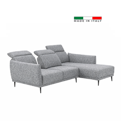 Sofa 3-Seater + Chaise Longue Right – Grey
