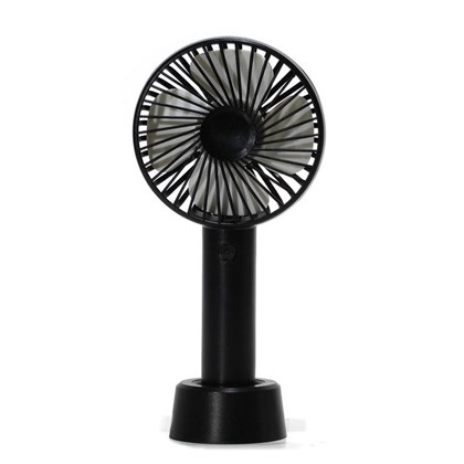 Mini Fan with USB Cable - Black