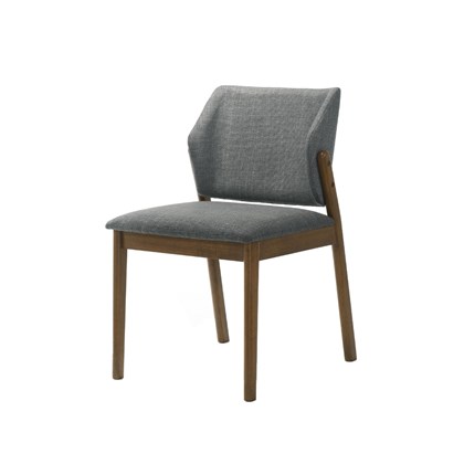 Walnut Chair – Grey & Walnut